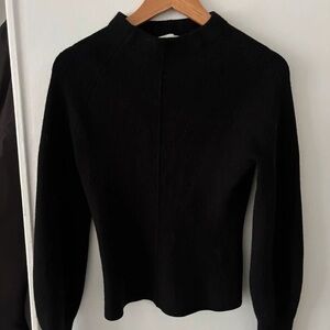 Zara Women's Black Turtleneck Sweater